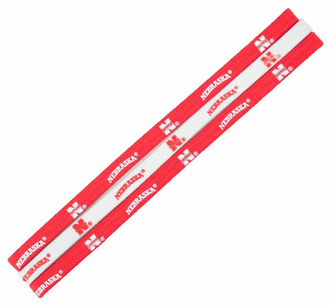 Nebraska Cornhuskers Elastic Headbands - Special Order - Team Fan Cave