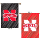 Nebraska Cornhuskers Flag Double Sided Suede - Team Fan Cave