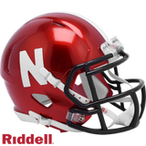 Nebraska Cornhuskers Helmet Riddell Replica Mini Speed Style FLASH Alternate-0