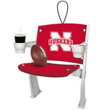 Nebraska Cornhuskers Ornament Stadium Chair Design - Team Fan Cave