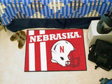 Nebraska Cornhuskers Rug 19x30 Starter Style Special Order - Team Fan Cave