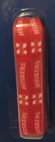 Nebraska Cornhuskers Shoe Laces 54 Inch CO - Team Fan Cave