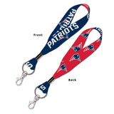 New England Patriots 1" Key Strap