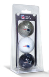 New England Patriots 3 Pack of Golf Balls-0