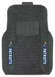 New England Patriots Car Mats Deluxe Set