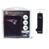 New England Patriots Golf Gift Set with Embroidered Towel-0