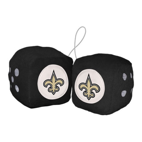 New Orleans Saints Fuzzy Dice