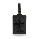 New Orleans Saints Luggage Tag Laser Engraved