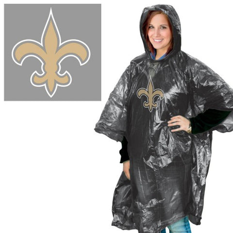 New Orleans Saints Rain Poncho-0