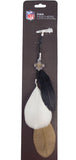 New Orleans Saints Team Color Feather Hair Clip - Team Fan Cave