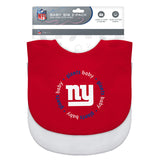 New York Giants Baby Bib 2 Pack-0