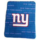 New York Giants Blanket 50x60 Fleece Classic-0