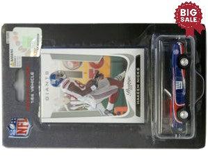 New York Giants Hakeem Nicks 1:64 Chevy Camaro with Trading Card - Team Fan Cave