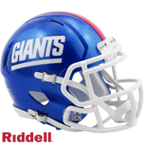 New York Giants Helmet Riddell Replica Mini Speed Style Color Rush-0