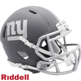 New York Giants Helmet Riddell Replica Mini Speed Style Slate Alternate-0