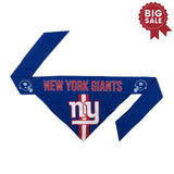 New York Giants Pet Bandanna Size M - Team Fan Cave