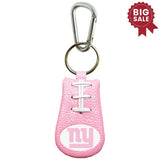 New York Giants Pink NFL Football Keychain - Team Fan Cave