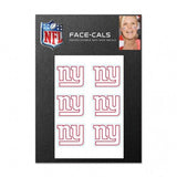 New York Giants Tattoo Face Cals - Team Fan Cave