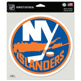 New York Islanders Decal 8x8 Perfect Cut Color - Special Order-0