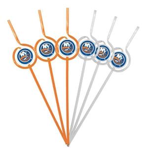 New York Islanders Team Sipper Straws - Team Fan Cave