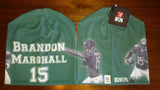 New York Jets Beanie Lightweight Brandon Marshall Design - Team Fan Cave