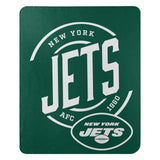 New York Jets Blanket 50x60 Fleece Campaign Design