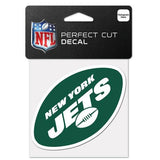 New York Jets Decal 4x4 Perfect Cut Color