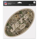 New York Jets Decal 8x8 Perfect Cut Camo - Special Order - Team Fan Cave