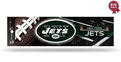 New York Jets Decal Bumper Sticker Glitter - Team Fan Cave