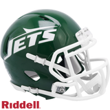 New York Jets Helmet Riddell Replica Mini Speed Style 1978-1989 T/B-0