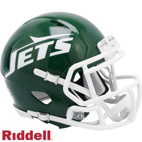 New York Jets Helmet Riddell Replica Mini Speed Style 1978-1989 T/B-0