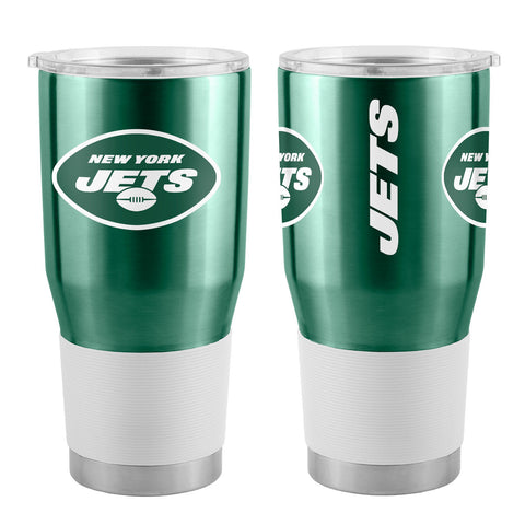 New York Jets Travel Tumbler 30oz Stainless Steel-0