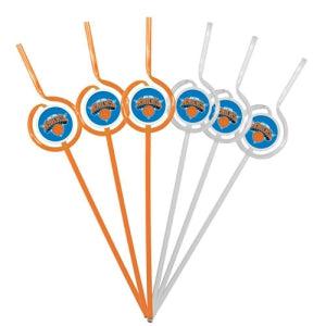 New York Knicks Team Sipper Straws - Team Fan Cave