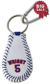 New York Mets Keychain - David Wright Classic Baseball - Team Fan Cave