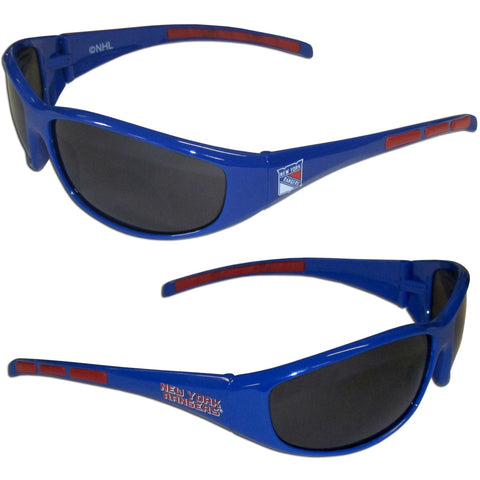 New York Rangers Sunglasses - Wrap - Team Fan Cave