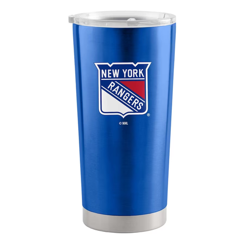 New York Rangers Travel Tumbler 20oz Ultra Blue Gameday-0