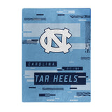 North Carolina Tar Heels Blanket 60x80 Raschel Digitize Design