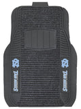 North Carolina Tar Heels Car Mats - Deluxe Set - Team Fan Cave