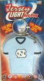 North Carolina Tar Heels Keychain - Jersey Keylight - Team Fan Cave