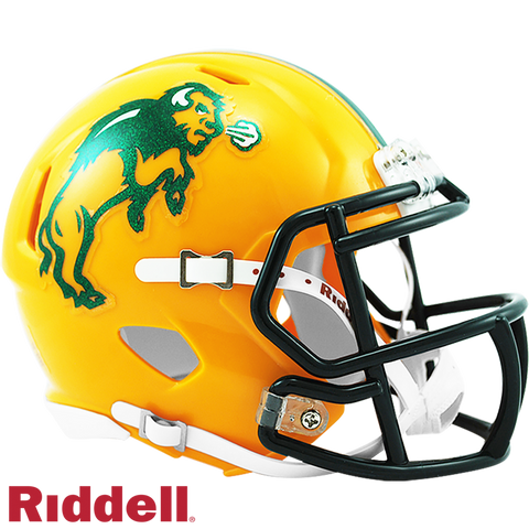 North Dakota State Bison Helmet Riddell Replica Mini Speed Style-0