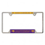 Northern Iowa Panthers Metal License Plate Frame - Team Fan Cave