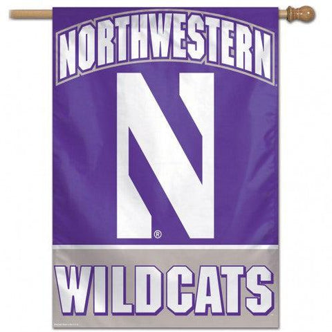 Northwestern Wildcats Banner 27x37 - Team Fan Cave