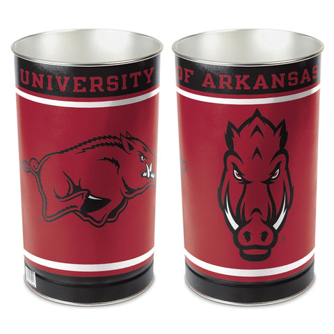 Arkansas Razorbacks Wastebasket 15 Inch - Periodic Restock-0