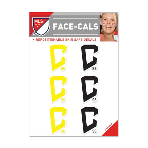 Columbus Crew SC Tattoo Face Cals-0