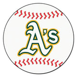 Oakland Athletics Baseball Mat 29 inch - Special Order - Team Fan Cave