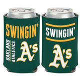 Oakland Athletics Can Cooler Slogan Design Special Order-0