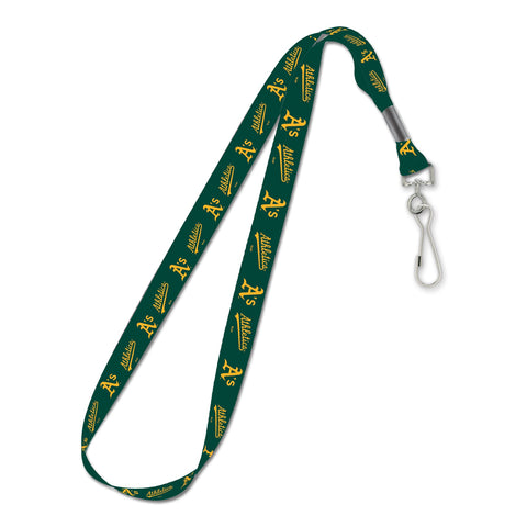 Oakland Athletics Lanyard 3/4 Inch - Team Fan Cave