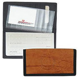 Oakland Athletics Leather/Nylon Embossed Checkbook Cover - Team Fan Cave