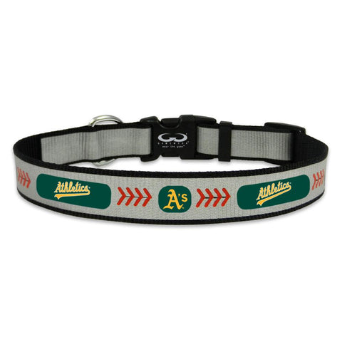 Oakland Athletics Reflective Large Baseball Collar - Team Fan Cave