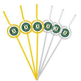 Oakland Athletics Team Sipper Straws - Team Fan Cave